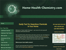 Tablet Screenshot of home-health-chemistry.com
